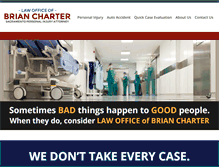 Tablet Screenshot of charterlawsac.com